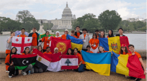 Image of students that attended 2025 BUBW Baltimore outside